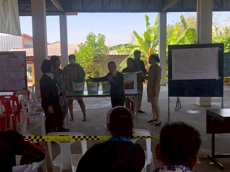 โครงการอบรมคณะกรรมการประจำหน่วยเลือกตั้ง (กปน.) และเจ้าหน้าที่รักษาความปลอดภัยประจำหน่วยการเลือกตั้งสมาชิกสภาองค์การบริหารส่วนตำบลและนายกองค์การบริหารส่วนตำบลสระกระโจม ในวันพฤหัสบดีที่ 8 มกราคม 2569 ณ องค์การบริหารส่วนตำบลสระกระโจม อำเภอดอนเจดีย์ จังหวัดสุพรรณบุรี